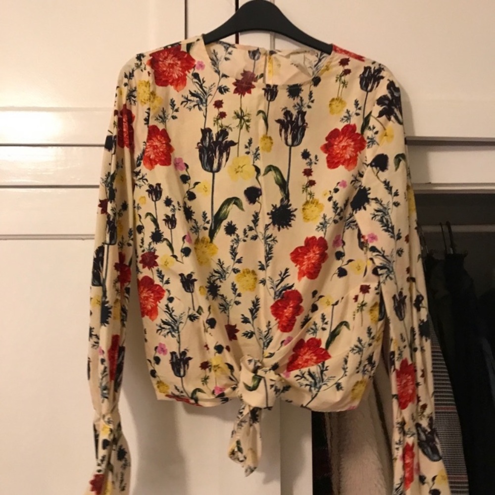 H&M floral print top